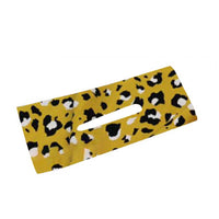 HKM-000531 Lightweight Retro Floral Print Headband for Comfortable Hair Management