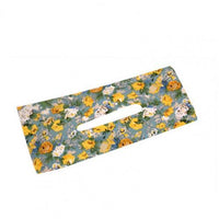 HKM-000531 Lightweight Retro Floral Print Headband for Comfortable Hair Management