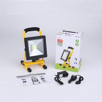 HKM-694867 Ultrathin 10W Rechargeable LED Flood Light - Waterproof IP65 Portable Outdoor Spotlight for Camping