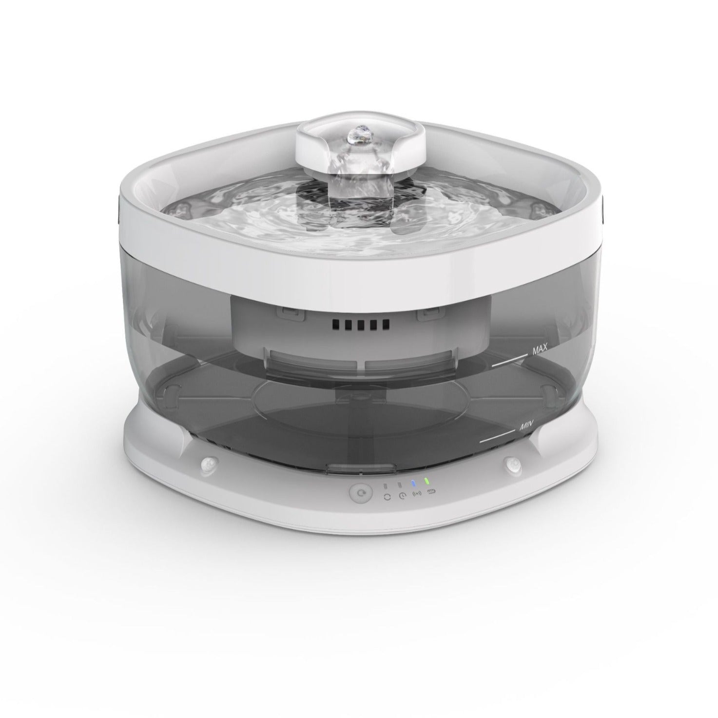 HKM-867731 Large Capacity Pet Water Dispenser with Wireless Induction for Dogs and Cats