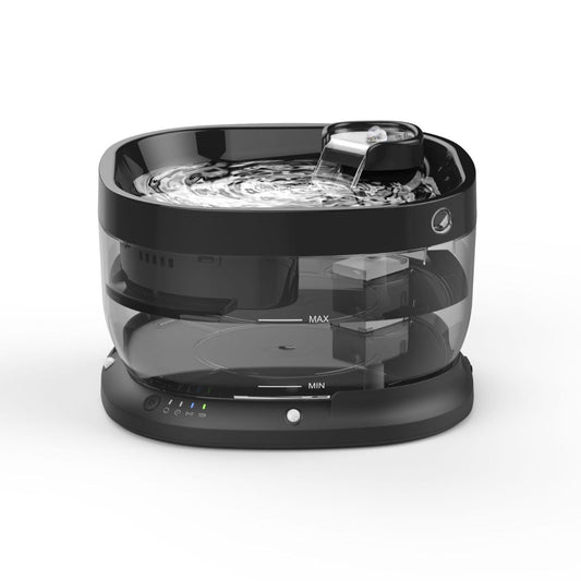 HKM-867731 Large Capacity Pet Water Dispenser with Wireless Induction for Dogs and Cats