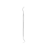 HKM-272787 5-Piece Professional Dental Tools Set with Leather Bag - Teeth Cleaning and Care Instruments