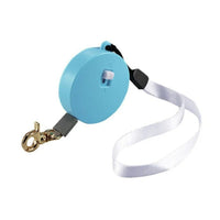 HKM-186067 Compact Automatic Retractable Mini Dog Leash - Nylon, 2m Length for Small & Medium Pets
