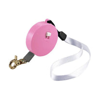HKM-186067 Compact Automatic Retractable Mini Dog Leash - Nylon, 2m Length for Small & Medium Pets