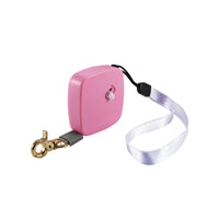 HKM-186067 Compact Automatic Retractable Mini Dog Leash - Nylon, 2m Length for Small & Medium Pets