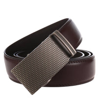 HKM-431251 Two-Layer Leather Automatic Buckle Business Casual Belt - Model LY55-0031-1