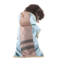HKM-441811 Reflective Dog Raincoat for All Sizes - Weatherproof Polyester Material, Casual Fit, Comfortable and Durable