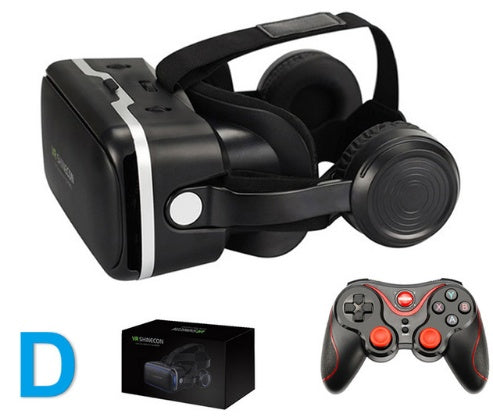 KTX-619411 Virtual Reality Headset with Stereo Headphones for 4.7-6.0 Inch Smartphones