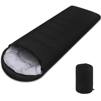 HKM-202195 Portable Waterproof Hiking Sleeping Bag with Hood for Outdoor Travel