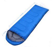 HKM-202195 Portable Waterproof Hiking Sleeping Bag with Hood for Outdoor Travel