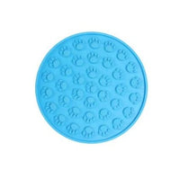 HKM-930963 Silicone Pet Licking Mat for Shower – 15cm Round Footprint, 1cm Thick