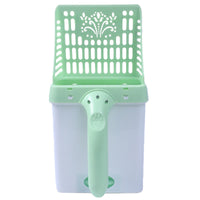 HKM-425683 Cat Litter Sifter Scoop System with Extra Waste Bags for Convenient Cleanup and Odor Control
