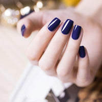HKM-925843 Frosted Sealing Layer Color Nail Polish Glue - 15ML Small Bottles in Various Shades