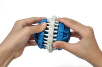 HKM-476691 Universal Rubber Dog Food Dispensing Toy for Dental Care - 6cm Diameter in Multiple Colors