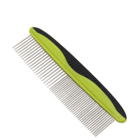 HKM-555603 Double-Sided Pet Knot Comb for Cats and Dogs - TPR/PP/Stainless Steel Cleaning Tool