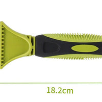 HKM-555603 Double-Sided Pet Knot Comb for Cats and Dogs - TPR/PP/Stainless Steel Cleaning Tool