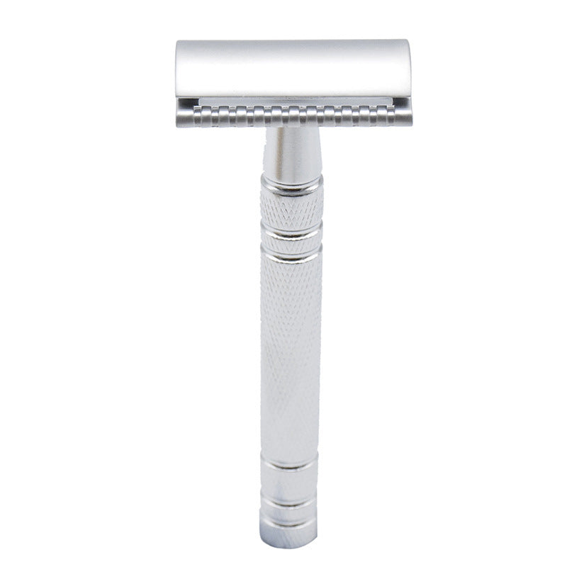 HKM-269267 Metal Base Double-Sided Manual Razor for Men - U-437 Model