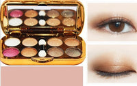 HKM-801107 LED Bear Bear 8-Color Pearly and Matte Eyeshadow Palette - 10g