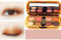 HKM-801107 LED Bear Bear 8-Color Pearly and Matte Eyeshadow Palette - 10g
