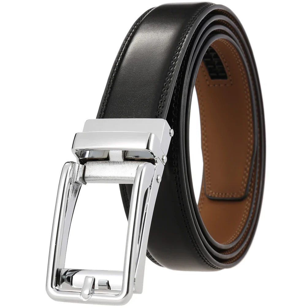 HKM-280915 Customisable Men's Leather Belt - Style and Comfort Combined for Every Occasion