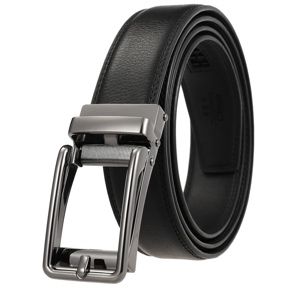 HKM-280915 Customisable Men's Leather Belt - Style and Comfort Combined for Every Occasion