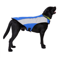 HKM-596115 Reflective Winter Coat for Large Dogs - Polyester Fabric, Various Sizes Available