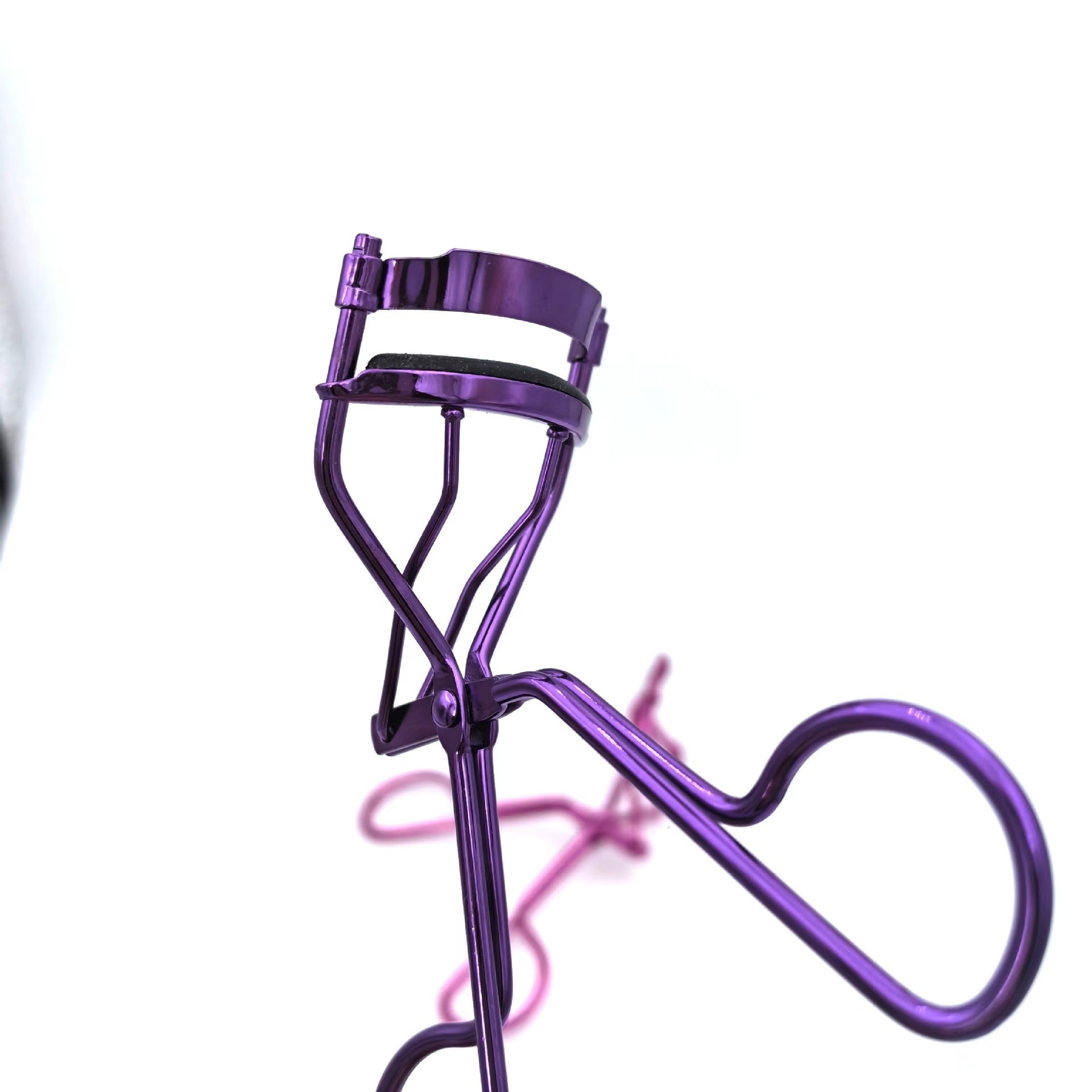HKM-815763 Stainless Steel Eyelash Curler with Wide Angle Design - Available in Blue and Pink