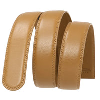 HKM-097811 Boys Leather Belt - 3.5CM Width Strap for Comfortable Fit