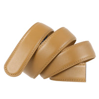HKM-097811 Boys Leather Belt - 3.5CM Width Strap for Comfortable Fit