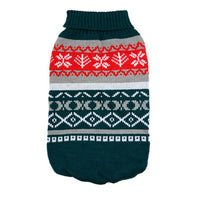 HKM-232211 Leaf Pattern Casual Pet Sweater in Various Colors for Comfort and Style