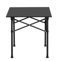 HKM-649747 Compact 50x50x50cm Black Folding Camping Table