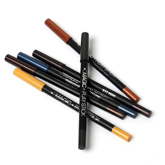 HKM-334611 12 Color Pearl Eyeliner Pencil Set for Versatile Eye Looks