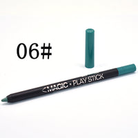 HKM-334611 12 Color Pearl Eyeliner Pencil Set for Versatile Eye Looks