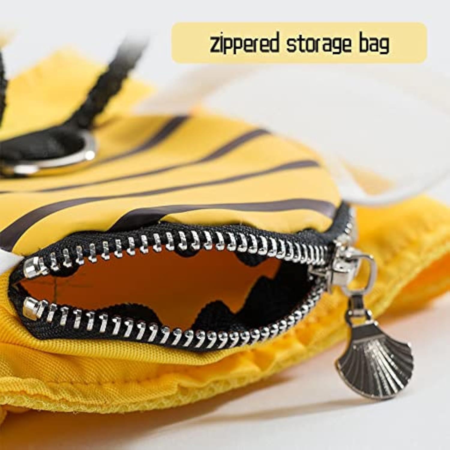 HKM-848339 Bee-themed Pet Suspender Set with Cat Harness and Leash for Stylish Walks