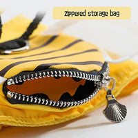 HKM-848339 Bee-themed Pet Suspender Set with Cat Harness and Leash for Stylish Walks