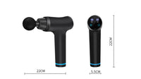HKM-934163 Fascia Massage Gun with 30 Gear Adjustments and 4 Massage Heads for Physiotherapy