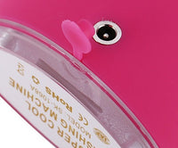 HKM-819411 Silica Gel Waterproof Face Cleaning Brush for Skin Care and Pore Cleansing, Rose Red