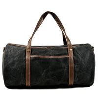HKM-612755 Retro Handheld Large Capacity Waterproof Travel Gym Bag - Duffle Style with Zip Closure, Multiple Colours Available