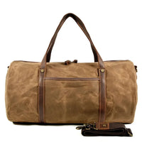HKM-612755 Retro Handheld Large Capacity Waterproof Travel Gym Bag - Duffle Style with Zip Closure, Multiple Colours Available