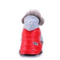 HKM-886419 Reflective Cotton Dog Winter Coat - Casual Pet Clothing in Various Colors and Sizes