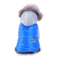 HKM-886419 Reflective Cotton Dog Winter Coat - Casual Pet Clothing in Various Colors and Sizes