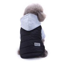 HKM-886419 Reflective Cotton Dog Winter Coat - Casual Pet Clothing in Various Colors and Sizes