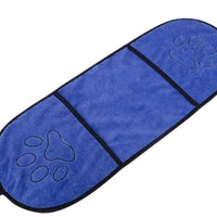 HKM-251795 Super Absorbent Dog Bath Towel - Polyester, Ideal for All Seasons, 23x65cm