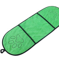 HKM-251795 Super Absorbent Dog Bath Towel - Polyester, Ideal for All Seasons, 23x65cm