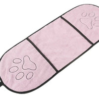 HKM-251795 Super Absorbent Dog Bath Towel - Polyester, Ideal for All Seasons, 23x65cm