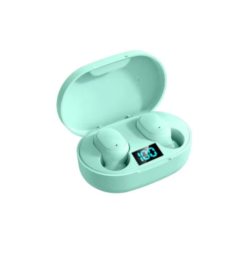 KTX-572691 Digital Display True Wireless In-Ear Bluetooth Headset for Sports - Stereo Sound, Mini Design, Bilateral Stereo