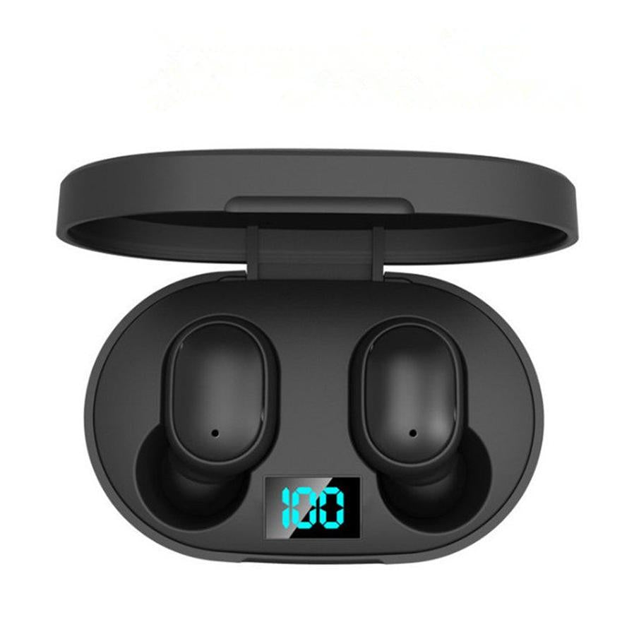KTX-572691 Digital Display True Wireless In-Ear Bluetooth Headset for Sports - Stereo Sound, Mini Design, Bilateral Stereo