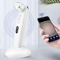 HKM-636947 Electric Blackhead Suction Device with 4 Suction Heads for Pore Cleansing and Acne Removal