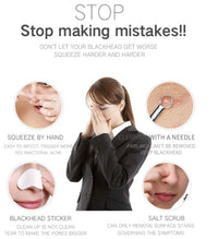 HKM-636947 Electric Blackhead Suction Device with 4 Suction Heads for Pore Cleansing and Acne Removal