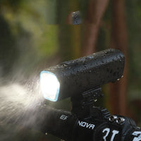 HKM-053331 Bright Front Bike Light for Night Riding, Featuring Strong Flashlight Functionality